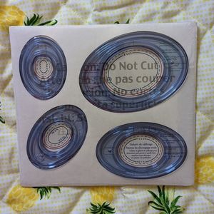 Brand New Creative Memories Oval Cutting Patterns Perfect for Easter Decorations